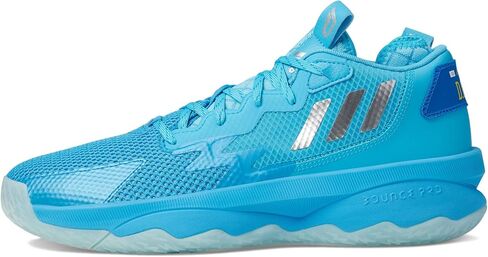 adidas Unisex Dame 8 Basketball Shoe, Signal Cyan/Silver Metallic/Shock Cyan, 9.5 US Men in Saudi Arabia