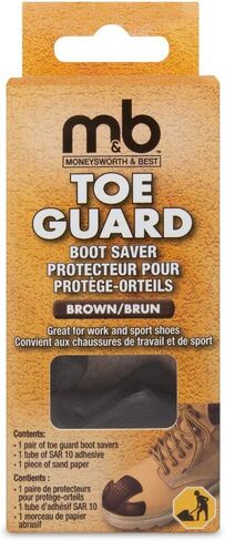 Moneysworth & Best Toe Guard Boot Saver, Brown, Small in Kuwait