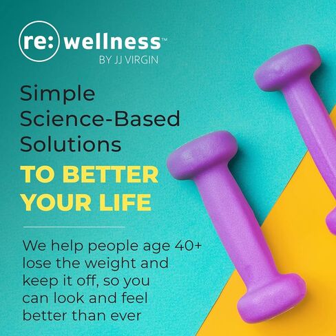 Reignite Wellness من JJ Virgin Clean Creatine Powder - كرياتين أحادي الهيدرات عالي الامتصاص - تمرين، تعافي العضلات، صحة الدماغ، تكوين الجسم ودعم الطاقة - بدون نكهة (90 وجبة) in Saudi Arabia
