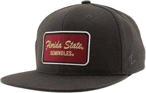 Zhats Standard NCAA مرخص رسميًا Hat Flat Snapback Z11 Brick Brick ، ​​Gray ، حجم واحد in Saudi Arabia