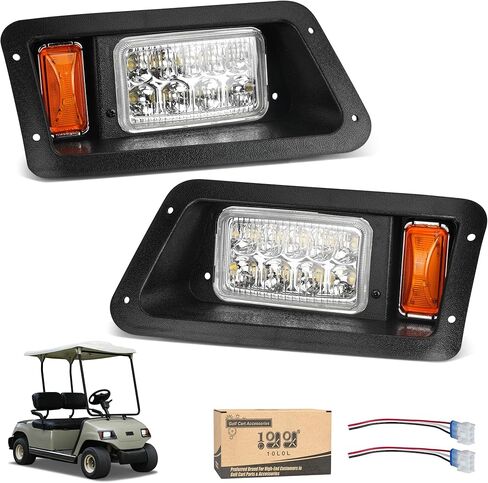 10L0L GOLF CART HEAD LIGHT LIGHT LIGHT TO YAMAHA YAMAHA G14 G16 G19 G22 G22 CART OR ELECTRIC in Kuwait