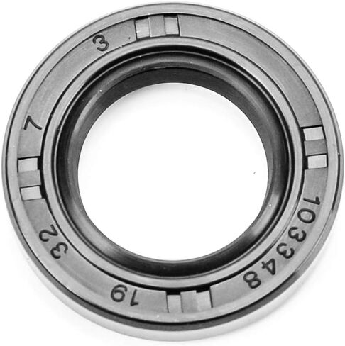 EAI OIL SEAL 19MM × 32MM × 7MM TC شفة مزدوجة ث/الربيع. حالة معدنية مع طلاء المطاط النتريل in Saudi Arabia