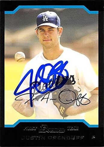 190844 Los Angeles Dodgers FT 2004 Bowman السنة الأولى رقم BDP68 in Saudi Arabia