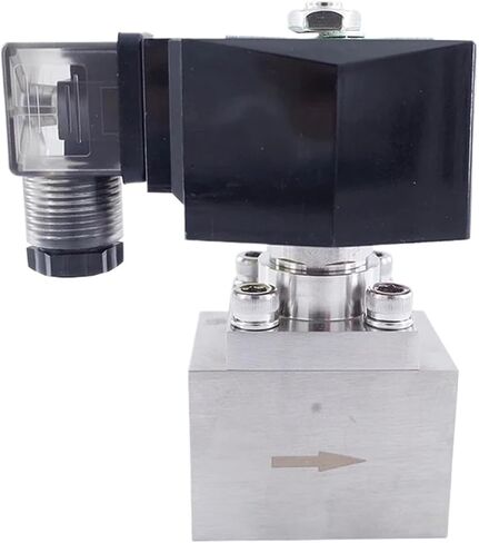 200BAR ORIFICE 10MM 2 Way Way High PRESSION SLENOID VALVE 3/8 1/2 "220V N.C GSPG-10 Stainless Steel 304 Large Flow Valve (3/8" ، AC110V) in Saudi Arabia