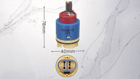 T and T TandT 40mm Ceramic Pressure Balance Cartridge JH02BJ HL-40 Blue, Red in Saudi Arabia