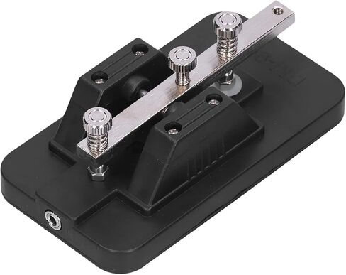 Morse Code Key, Manual Cw Practice Tool Trainer Morse Code Trainer Telegraph Telegraph Tapper Machine with Buzzer for Beginner in Saudi Arabia