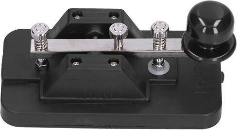 Morse Code Key, Manual Cw Practice Tool Trainer Morse Code Trainer Telegraph Telegraph Tapper Machine with Buzzer for Beginner in Saudi Arabia