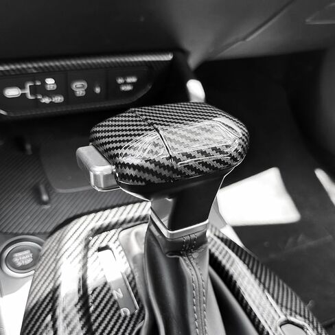تغطية العتاد youtoocar ABS ABS Auto Shift Gear Cover Car Knob Gear Stick Protector مع Kia Sorento 24-25 Kia Carnival 25 Kia K4 25 Kia K5 25 Kia Sportage 26 Associory (Red) in Saudi Arabia