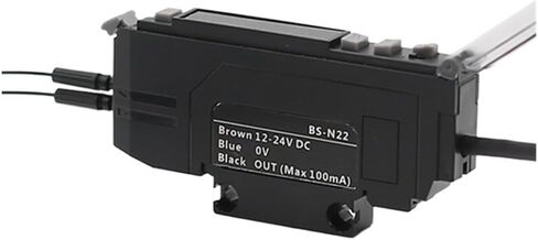 BS-N22 NPN PNP ألياف الألياف الضوئية مفتاح الكهروضوئي المفتاح البصري الشفافة لا NC حساسية عالية قابلة للتعديل (بالإضافة إلى FRS-610-Z ، BS-N22) in Kuwait