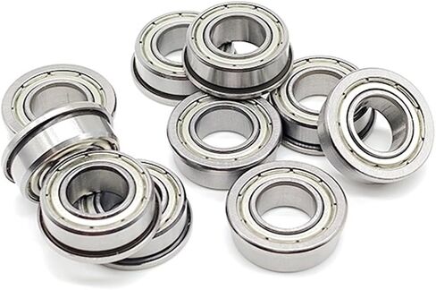 5pcs F63800zz 10 * 19 * 7mm شفة كرة أخدود عميق تحمل F63800 F63800Z 10x19x7mm in Saudi Arabia