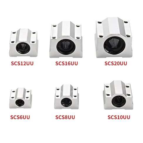1PCS SLIDER SC40UU القطر الداخلي 40 مم دعم المحور البصري قاعدة CNC الملحقات 3D الطابعة دليل خطية in Kuwait