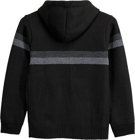 X Ray Boys (6-12) zip fleece fleece flannel بطانة مع غطاء محرك السيارة ، سترة متماسكة للأطفال لفصل الربيع والخريف والشتاء in Kuwait