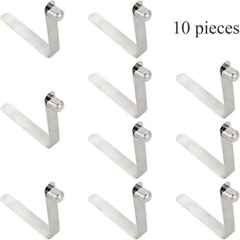 Kayak Paddle Spring Snap Clips Push Button Spring Snap Clip Button Clip Tent Pole Clips 8mm Diameter Solid Core Rust Proof for Kayak Paddles Hammock Stand Canopy Boat Oars 10 Pieces in Saudi Arabia