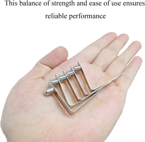 Kayak Paddle Spring Snap Clips Push Button Spring Snap Clip Button Clip Tent Pole Clips 8mm Diameter Solid Core Rust Proof for Kayak Paddles Hammock Stand Canopy Boat Oars 10 Pieces in Saudi Arabia
