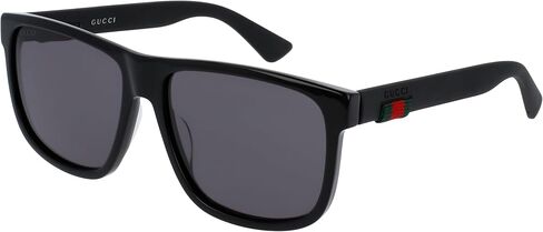 Gucci GG 0010 S- 001 BLACK/GREY Sunglasses, 58-16-145 in Saudi Arabia