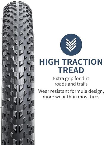 YUNSCM 2-PCS 26" Mountain Bike Tires 26x2.50/64-559 and 26" Heavy Duty Bike Tubes Schrader Valve Compatible with Off Road Bike 26x2.5 26 x 2.50 Bike Bicycle Tires and Tubes(Y-1300) in Saudi Arabia