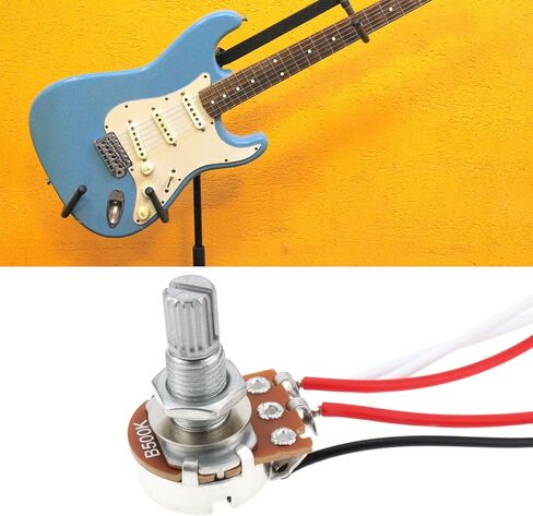 1Set Guitar Prewired Wiring Harness 5 Way Toggle Switch with 500k Pots Compatible with Strat Stratocaster in Saudi Arabia