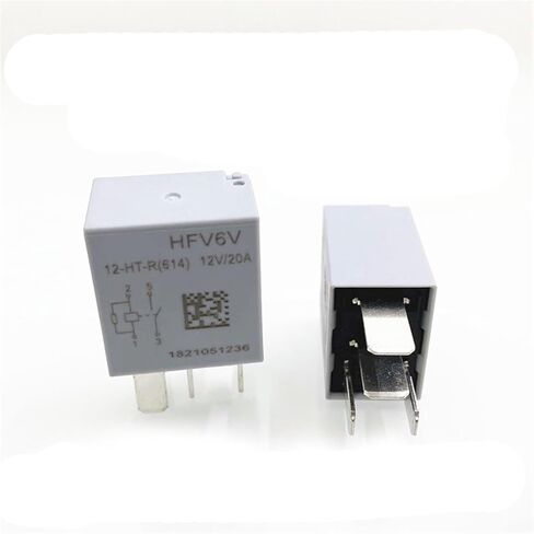 HFV6V-12-HT-R614 HFV6V 12-HT-R 12 HT R Automobile LAMP RELAY 12VDC DC12V 4PIN 2PCS in Saudi Arabia