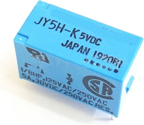 JY5H-K JY5HK DC5V 5VDC 5V 5A Relay 4PIN 5Pcs in Saudi Arabia
