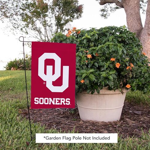 Desert Cactus The University of Oklahoma TUO Garden Flag – 19 x 12 inch Oklahoma Sooners Banner, For Outdoor Display and Events (Design E) in Kuwait