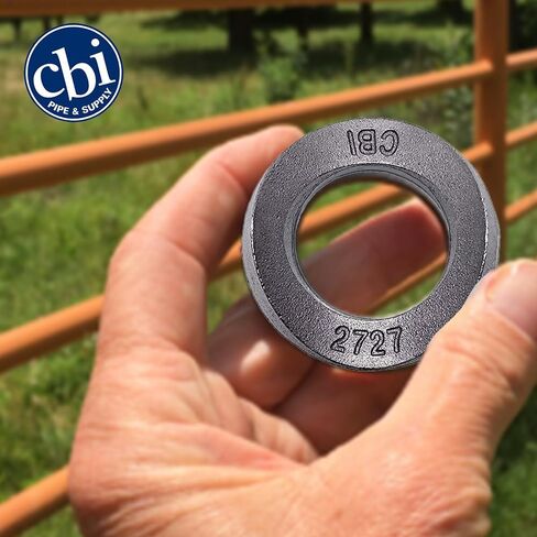 & Supply Tool Division Pipe Capable Cape Weldable Cap - حل متعدد الاستخدامات ودائم لتطبيقات سياج الأنابيب - غطاء سرج مصمم لتناسب نطاق الأنابيب من 2 7/8 "إلى 2 7/8" (50 حزمة) in Saudi Arabia