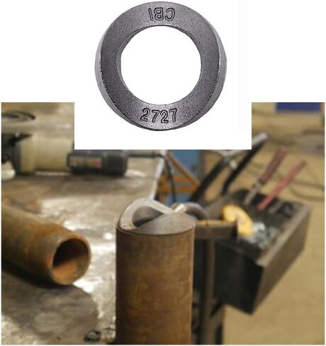 & Supply Tool Division Pipe Capable Cape Weldable Cap - حل متعدد الاستخدامات ودائم لتطبيقات سياج الأنابيب - غطاء سرج مصمم لتناسب نطاق الأنابيب من 2 7/8 "إلى 2 7/8" (50 حزمة) in Saudi Arabia