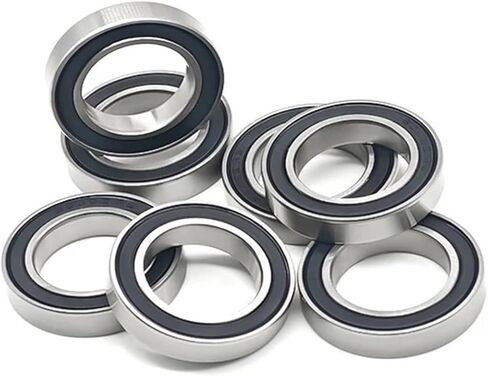10Pcs S6802-2RS 15x24x5mm 440C Stainless Steel Thin Wall Deep Groove Ball Bearing in Saudi Arabia