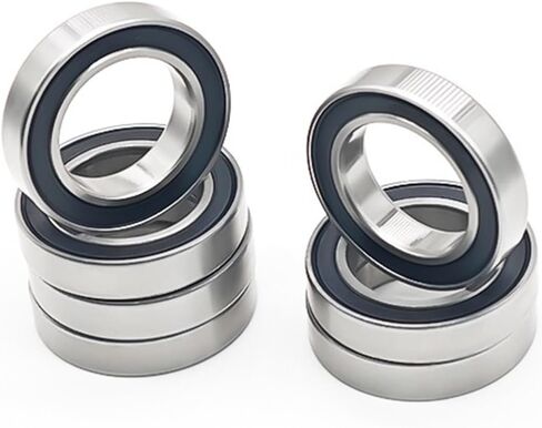 10Pcs S6802-2RS 15x24x5mm 440C Stainless Steel Thin Wall Deep Groove Ball Bearing in Saudi Arabia