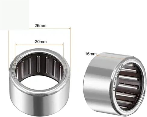 2pcs HF2016 20 * 26 * 16mm محمل الكرة تحمل in Saudi Arabia