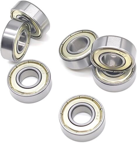 10Pcs R6ZZ 9.525X22.225X7.142mm Bearing Ball Bearings Single Deep Groove Ball Bearings in Saudi Arabia