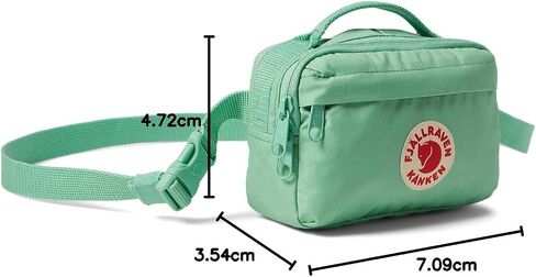 فجالرافين حقيبة ظهر رياضية 23796 Kånken Hip Pack للجنسين بلون اخضر فولياج مقاس واحد in Kuwait