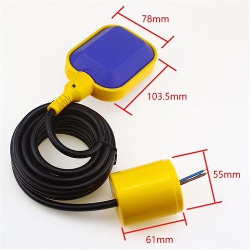 EM15-2 2M 3M 4M 5M Controller Float Switch Liquid Switches Liquid Fluid Water Level Float Switch Contactor Sensor(Wire Length 2M) in Saudi Arabia