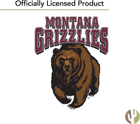 Desert Cactus University of Montana UM Flag - 3 × 5 أقدام لافتة Grizzlies ، نسيج متين داخلي/خارجي ، تصميم البوليستر بنسبة 100 ٪ (النمط 1) in Kuwait