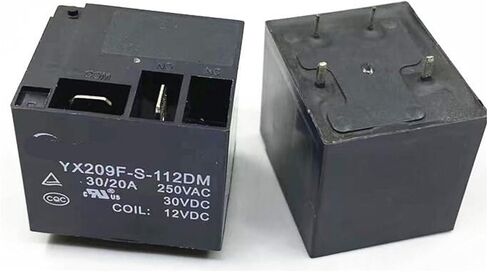 YX209F-S-112DM YX209FS112DM DC12V 12VDC 12V 30A Relay 4PIN 5Pcs in Saudi Arabia