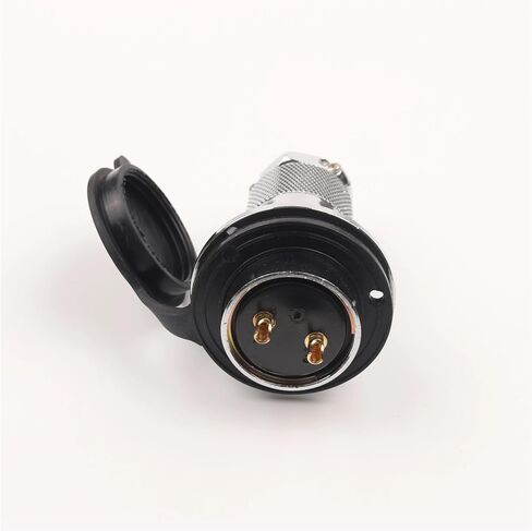 1 Set DF30 GX30 Aviation Connector Female Socket and Male Plug 2 3 4 5 7 8 pin Circular Flange Connector for Power Industry(Df30-2f Round Flange) in Saudi Arabia