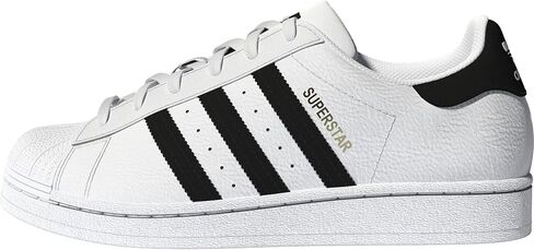 حذاء رياضي Adidas Originals للأولاد الصغار Superstar، أبيض/أبيض، 1 طفل صغير في الولايات المتحدة in Kuwait