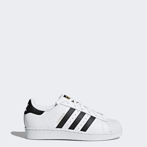 حذاء رياضي Adidas Originals للأولاد الصغار Superstar، أبيض/أبيض، 1 طفل صغير في الولايات المتحدة in Kuwait