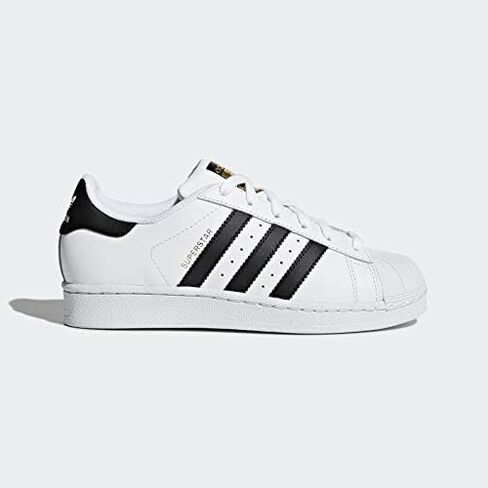 حذاء رياضي Adidas Originals للأولاد الصغار Superstar، أبيض/أبيض، 1 طفل صغير في الولايات المتحدة in Kuwait