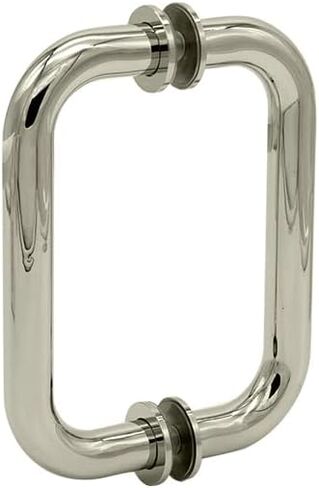 FHC PHR6X6BN 6" Center-to-Center Tubular Pull - Brushed Nickel in Saudi Arabia