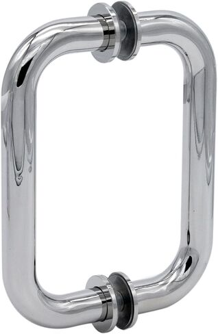 FHC PHR6X6BN 6" Center-to-Center Tubular Pull - Brushed Nickel in Saudi Arabia
