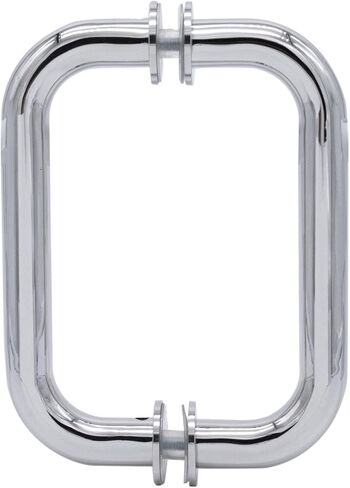 FHC PHR6X6BN 6" Center-to-Center Tubular Pull - Brushed Nickel in Saudi Arabia