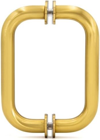 FHC PHR6X6BN 6" Center-to-Center Tubular Pull - Brushed Nickel in Saudi Arabia