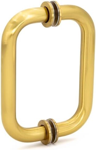 FHC PHR6X6BN 6" Center-to-Center Tubular Pull - Brushed Nickel in Saudi Arabia