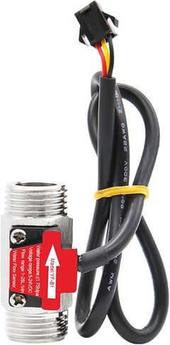 1/2" 3/4" 1" 2" DC 5-18V Water Flow Sensor Stainless Steel Flow Sensor Water Control Liquid Sensor Switch(36895) in Saudi Arabia
