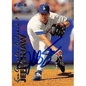 Autograph 158401 Los Angeles Dodgers 1999 Fleer Tradition No. 553 Jeff Shaw Autographed Baseball Card in Kuwait