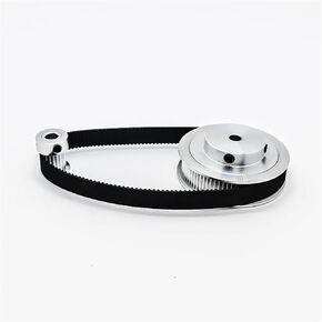 12T 120T HTD 3M Synchronous Wheel Set Belt Width 15mm Timing Pulley Set Reduction1:10 Timing Belt Pulley Kit 3M 120Teeth 12Teeth(120T-15mm,Belt-L 639mm,12T-4mm) in Saudi Arabia