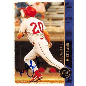 190774 Texas Rangers FT 1999 Just Minors No. 193 Rookie Mike Lamb Card Baseball Card in Kuwait