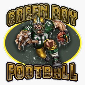 Magnet Green Bay Football Magnet Vinyl Decal Sticker 5" in Saudi Arabia