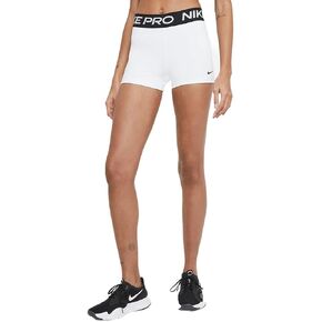 Nike Women's Pro 3" Training Shorts (Medium, Black/Black/Thunder Grey) in Kuwait