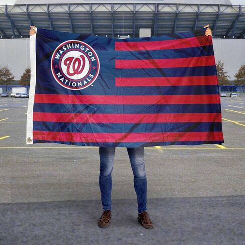 Washington Nationals Nation Flag 3x5 Banner in Saudi Arabia